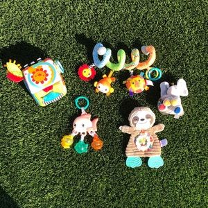 Bundle of baby toys